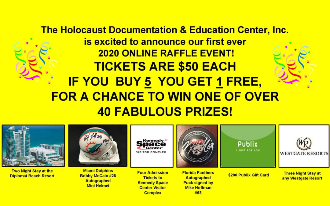 HDEC First Ever Online Raffle Event!