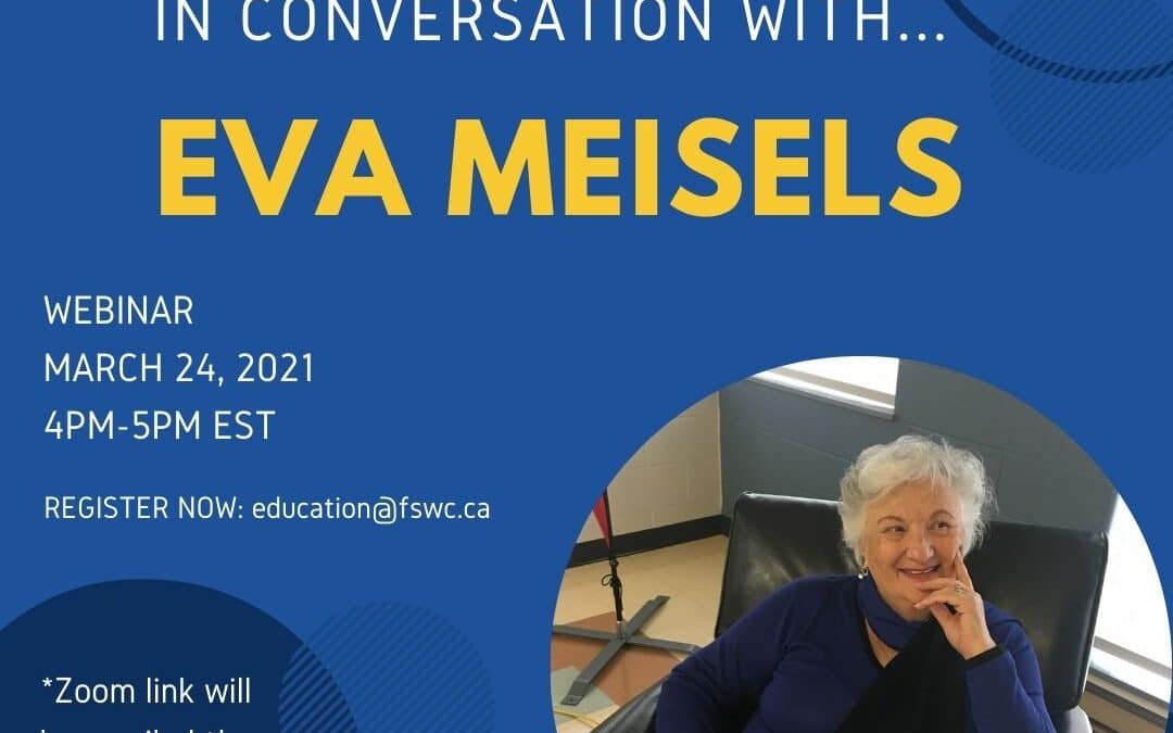 Friends of Simon Wiesenthal Center: In Conversation with Eva Meisels