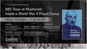 Hoover Institution Press, Library & Archives presents: “485 Days at Majdanek: Inside a World War II Prison Camp”