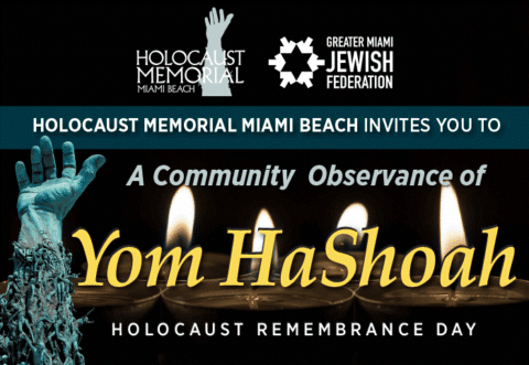 Community Observance Of Yom HaShoah, Holocaust Remembrance Day ...