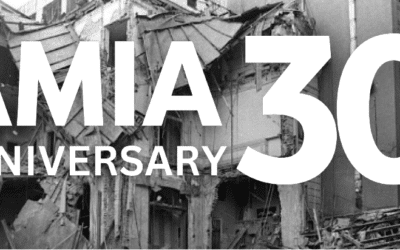 Commemorating the 30th Anniversary of the AMIA Jewish Community Center Bombing in Argentina